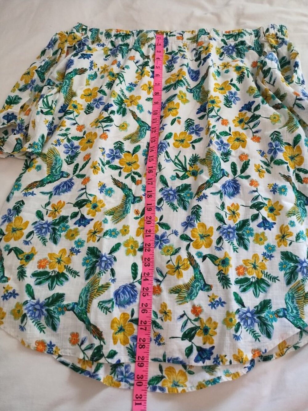 Old Navy Off-shoulder Floral Top - Picture 7 of 9